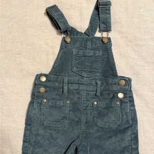 Jamie Kay Slate Corduroy Overalls